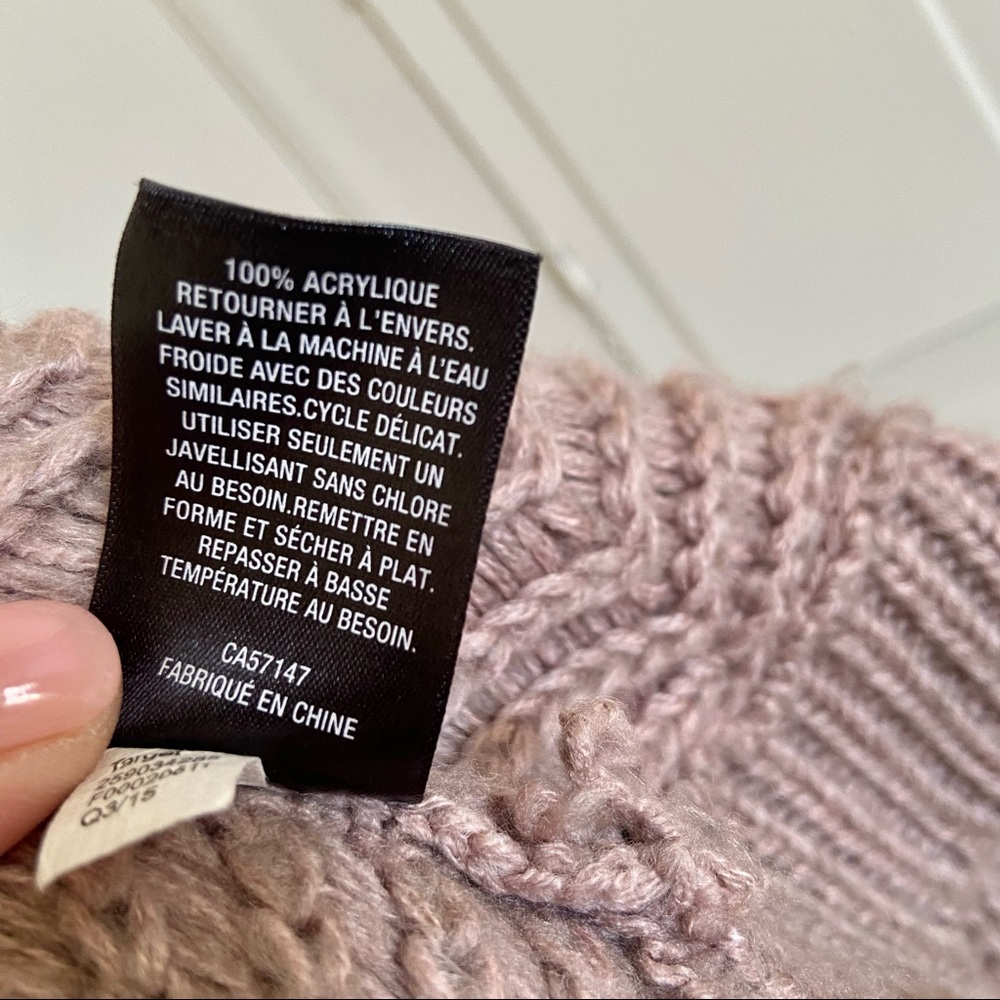 Mossimo Chevron Stitch Open Front Cardigan - Picture 10 of 13